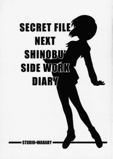 (Puniket 2) [Studio Wallaby (Takana Yu-ki)] Secret File Next Shinobu no Arbeit Nikki (Love Hina) - page 2