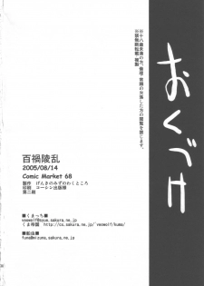 (C68) [Genki no Mizu no Wakutokoro (Funamushi, Kumacchi)] Hyakka Ryouran (Shinrabansho Choco) - page 29