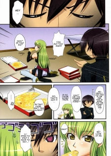 (COMIC1☆2) [ORANGE☆SOFT (Aru Ra Une)] C.C. no Tsumeawase | C.C. Assortment (Code Geass) [English] [One of a Kind] - page 2