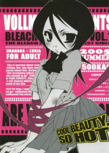 (C68) [VOLLMOND (Ruri)] COOL BEAUTY,SO HOT (Bleach) - page 1