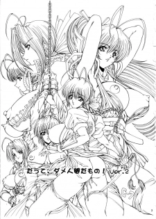 [Megami Kyouten] Datte Dame Ningen da Mono! Ver.2 (Dead or Alive) - page 2