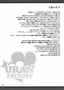 (C74) [URAN-FACTORY (URAN)] Tasukete Shiren!! (Fuurai no Shiren) - page 3
