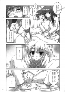 (C74) [Action Mokei (Imaizumi Atsushi)] Kitsune no Ana (Kanokon) - page 4