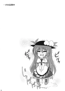 (C74) [Dokomademo Aoi Sora ni Ukabu Niku (Nikusoukyuu)] Mousou Uchouten!! (Touhou Project) - page 25