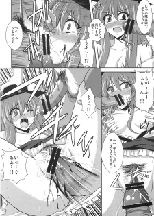 (C74) [Dokomademo Aoi Sora ni Ukabu Niku (Nikusoukyuu)] Mousou Uchouten!! (Touhou Project) - page 8