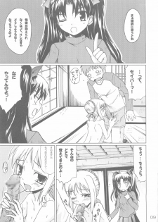 (C66) [Muteki Chaya (Nippori) Kessen Zenya (Fate/stay night) - page 9