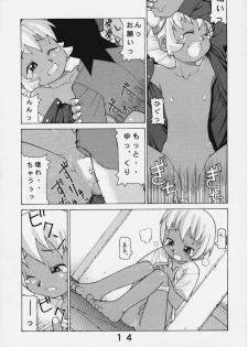 (C58) [Y no Shokutaku (Hamada Yoshikadu)] Black Or White? (Rockman DASH [Mega Man Legends]) - page 15
