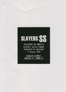 (C58) [Halopack (Halo)] Slayers SS | Slayers So Sweet (Slayers) - page 25