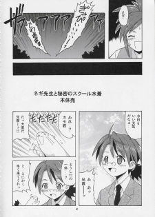 (C73) [Big Boss (Hontai Bai)] Negi-sensei to Himitsu no School Mizugi (Mahou Sensei Negima!) - page 3