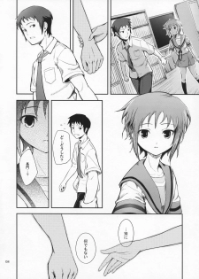 (C72) [Wechselhaft (Kima-gray)] Secret Eyes - She said ''So...'' (The Melancholy of Haruhi Suzumiya) - page 7