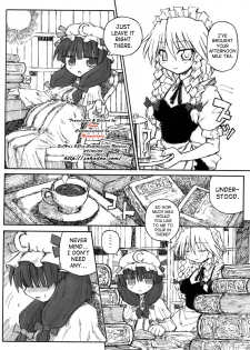 (SC28) [Domestic animals (Murasame Maru)] Seireitsukai no Gogo | Afternoon of The Sorceress (Touhou Project) [English] [SaHa] - page 5