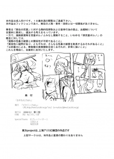(C74) [Vitamin Gohan (Hasegawa Keita)] Osonae Gohan (Touhou Project) - page 34