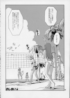 (C63) [Pururun Estate (Kamitsuki Manmaru)] SURVIVOR!! ~Kasumi ga Mizugi ni Kigaetara~ (Dead or Alive Xtreme Beach Volleyball) - page 35