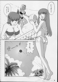 (C63) [Pururun Estate (Kamitsuki Manmaru)] SURVIVOR!! ~Kasumi ga Mizugi ni Kigaetara~ (Dead or Alive Xtreme Beach Volleyball) - page 5