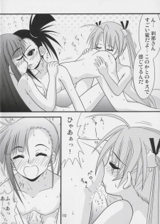 (CR36) [Hikarito Mahou Koubou (M_pon)] Powerful ASUNA Panic (Mahou Sensei Negima!) - page 9