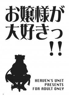 (C70) [HEAVEN'S UNIT (Kouno Kei)] Ojou-sama ga Daisuki!! (Street Fighter) - page 3