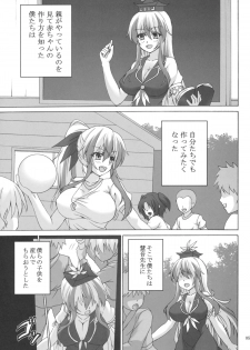 (Kouroumu 10) [Nejimaki Kougen (Kirisawa Tokito)] Keine-sensei Shiiku Nisshi (Touhou Project) - page 4