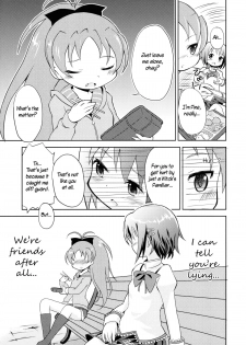 (C84) [Rorikko CG (Matsuda Eine)] Tomodachi dattara Kore Kurai | We're Friends This Much (Puella Magi Madoka Magica) [English] - page 9