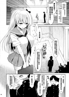 (C87) [SSB (Maririn)] Shirouto Hamedori Geneki K-Cup Joshikousei Nodoka (Saki) [Chinese] [无毒汉化组] - page 6