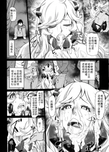 (C87) [dam labo (dam)] Toraware no Chuukanseiki ni Sasagu Banka (Kantai Collection -KanColle-) [Chinese] [特濃高黏柔滑奶油大鯛漢化組] - page 10