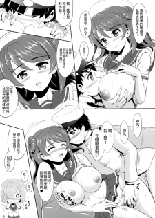 [KNIGHTS (Kishi Nisen)] Omaera no Youna Kuchikukan ga Iru ka!! (Kantai Collection -KanColle-) [Chinese] [脸肿汉化组] [Digital] - page 11