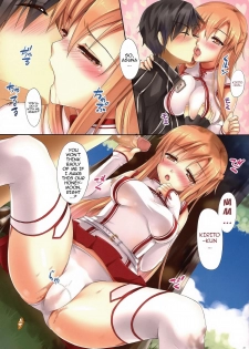 (C86) [TwinBox (Hanahanamaki, Sousouman)] Asuna ni 100% Nama Nakadashi Shimasu | Cumming Inside Asuna 100% Raw (Sword Art Online) [English] [Doujin-Moe] [Decensored] - page 19