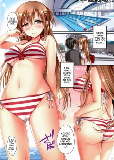 (C86) [TwinBox (Hanahanamaki, Sousouman)] Asuna ni 100% Nama Nakadashi Shimasu | Cumming Inside Asuna 100% Raw (Sword Art Online) [English] [Doujin-Moe] [Decensored] - page 3