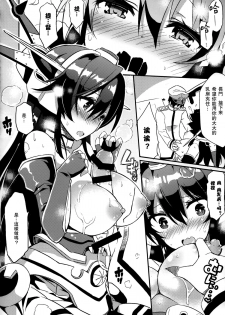 (C87) [odin (Kurokawa IZUMI)] Jitsu wa Nagato-san wa Chou Kawaii Mono Suki! Datta no desu. (Kantai Collection -KanColle-) [Chinese] [无毒汉化组] - page 9