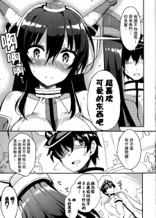 (C87) [odin (Kurokawa IZUMI)] Jitsu wa Nagato-san wa Chou Kawaii Mono Suki! Datta no desu. (Kantai Collection -KanColle-) [Chinese] [无毒汉化组] - page 6