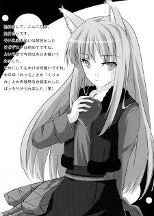 (SC38) [Koito Sousakusho (Hinata Mutsuki)] Komugi to Hito to Ookami to (Spice and Wolf) - page 18