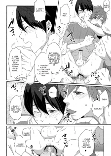 (Renai Jiyuugata! Osaka Taikai 2) [KH. (Yuki)] Ryote ni Haru. | A Haru in Both Hands. (Free!) [English] {Anneioux} - page 12