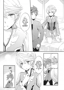 (HaruCC20) [DearMyFriends (Yukako)] Datte Dare mo Oshiete Kurenai | That's because nobody taught me (Tales of Zestiria) [English] [Doushi no Jikan Scanlations] - page 16