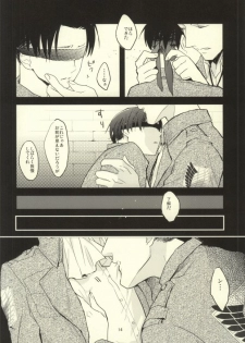 (C85) [K DOLL (Serina)] Heichou ni megane to mekakushi ataetara kou natta (Shingeki no Kyojin) - page 12