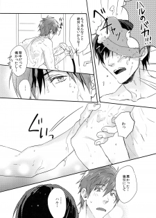 (C87) [SAKEPAPA (Ooki)] Yoru wa Oshizuka ni (Free!) - page 21