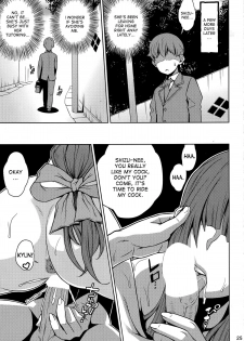 (C87) [Butagoya (Kemigawa)] Oneshota Sweetie (Oshioki Sweetie ~Koi suru Oneesan wa Urahara desu~) [English] [desudesu] - page 26