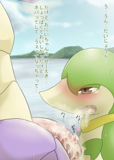 Nidoking and the virgin Snivy - page 19