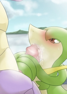 Nidoking and the virgin Snivy - page 20