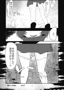 (Reitaisai 12) [Sansei Biyori (Aguri)] Yanagi no Shita no Chijo (Touhou Project) - page 13