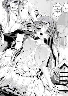 (SC2015 Winter) [TwinBox (Hanahanamaki, Sousouman)] WIFE -Hitozuma- (Sword Art Online) [English] [Na-Mi-Da] - page 8
