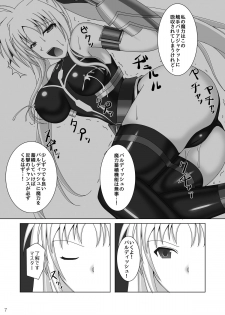 [Misty Wind (Kirishima Fuuki)] Toraware no Shitsumukan 2 (Mahou Shoujo Lyrical Nanoha) [Digital] - page 8