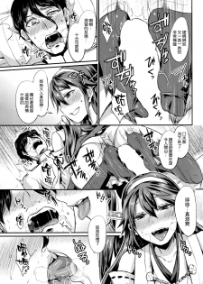 (COMIC1☆9) [40Denier (Shinooka Homare)] Hishokan Daily (Kantai Collection -KanColle-) [Chinese] [空気系☆漢化] - page 13