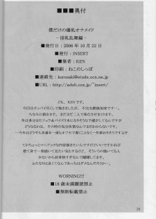 (Kyonyuukko 5) [INSERT (KEN)] Boku Dake no Bakunyuu Onamaid -Innyuu Ranbu Hen- | Do You Like Big Titted Maid? [English] - page 25