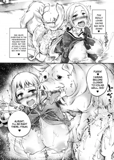 (C87) [Zensoku Rider (Tenzen Miyabi)] Yuushabu Juukan Nisshi | The Hero Club Bestiality Log (Yuuki Yuuna wa Yuusha de Aru) [English] [Chocolate + LWB] - page 8