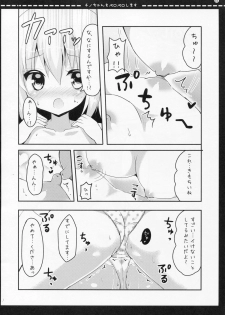(COMIC1☆9) [Bitter Crown (Nanamiya Rin)] Chino-chan o Peropero Shimasu (Gochuumon wa Usagi desu ka?) - page 9