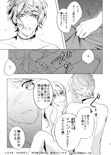 [Aishiteru. (Kamogawa Taiyaki)] LOVE HONEY (DIABOLIK LOVERS) - page 17