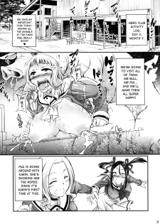 [Zensoku Rider] The Hero Club Bestiality Log (English){Chocolate Scans} - page 2