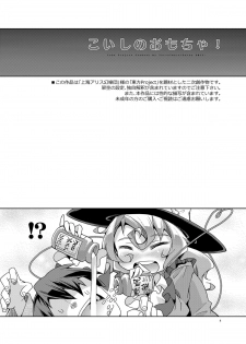 [Toriniku Seikatsu (Kureura Keita)] Koishi no Omocha! (Touhou Project) [Digital] - page 3