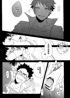 (SPARK8) [NIMOUSAKU (Ina)] Pink no Zou ga Kienai (Haikyuu!!) [Chinese] [阿徹的牛奶棒漢化組] - page 21