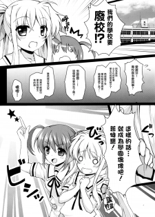 (C87) [Ohoshisamadou (GEKO)] School Idol Fate-chan! (Mahou Shoujo Lyrical Nanoha) [Chinese] [无毒汉化组] - page 5