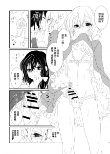 (C87) [Mimippu (Izumimipu)] Hifuu ga Otokonoko na Hon (Touhou Project) [Chinese] [刷牙子汉化] - page 12